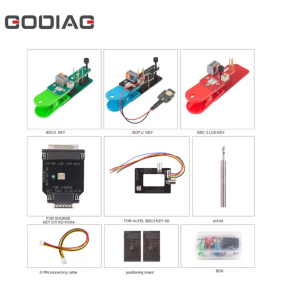 GODIAG BDC3 LCD Key Support BDC03 Key, BCP U Key【Encrypted BDC3 Adapter Kit