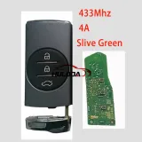 Original 3 Button 433Mhz 4A Chip Remote Car Key For Chery Tiggo 7 Plus Tiggo 8 Plus Smart Control Car Key