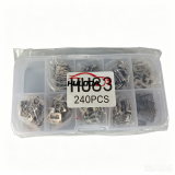 HU83/407  lock wafer Lock Repair Accessories it contains 1,2,3,4,,11,12,13,14 Each part has 30pcs For Peugeot for Citroen for VW for Audi