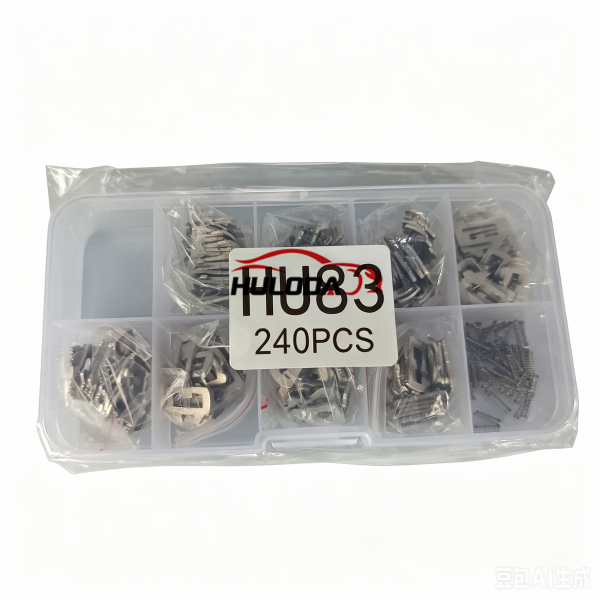 HU83/407 lock wafer Lock Repair Accessories it contains 1,2,3,4,,11,12,13,14 Each part has 30pcs For Peugeot for Citroen for VW for Audi