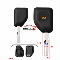 For  Volvo FM460 secondary key housing and other high-quality automotive straight board spare keys with chip slots with emblem