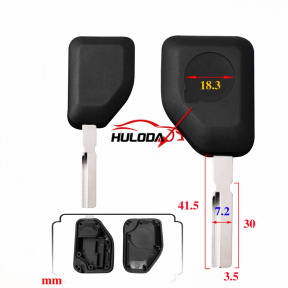 For  Volvo FM460 secondary key housing and other high-quality automotive straight board spare keys with chip slots with emblem