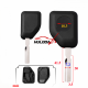 For  Volvo FM460 secondary key housing and other high-quality automotive straight board spare keys with chip slots with emblem