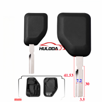 For  Volvo FM460 secondary key housing and other high-quality automotive straight board spare keys with chip slots no emblem