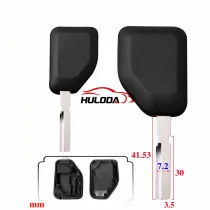 For  Volvo FM460 secondary key housing and other high-quality automotive straight board spare keys with chip slots no emblem