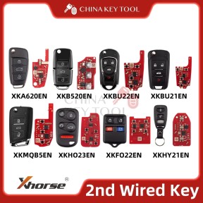 Xhorse 2nd Generation Key XKTO12EN XKTO20/1/2/3/4/5EN XKKF05/6EN XKHY25EN XKB520EN XKB526EN XKB528EN XKGA83EN XKFO21EN XKDS20EN