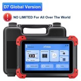 XTOOL D7 V2.0 Automotive Diagnostic Tool All System Scan Tools ECU Coding Bidirectional OBD2 Scanner 36+ Service FCA CAN FD DOIP