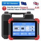 XTOOL D7 V2.0 Automotive Diagnostic Tool All System Scan Tools ECU Coding Bidirectional OBD2 Scanner 36+ Service FCA CAN FD DOIP