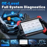 XTOOL D7 V2.0 Automotive Diagnostic Tool All System Scan Tools ECU Coding Bidirectional OBD2 Scanner 36+ Service FCA CAN FD DOIP
