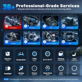XTOOL D7 V2.0 Automotive Diagnostic Tool All System Scan Tools ECU Coding Bidirectional OBD2 Scanner 36+ Service FCA CAN FD DOIP