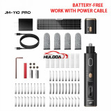 JM-Y10 PRO Ultrasonic Cutting Knife OLED Screen Overheat Protection DIY Electric Cutting Carving Grinding Tool