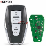 KEYDIY ZB69 4 buttonsUniversal Smart Remote Key for Geely Emgrand X7 EX7 Coolray X6 Geometry C Emgrand UV GT GC9 Type