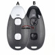 Motorcycle Smart Key shell  case 2 Buttons no emblem For 2025 Vespa LX125 Primavera150 Sprint150 GTV300 GTS300 GTS310