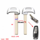 Replacement Car Remote emergency small Key For Audi A3L 5C 5D