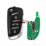 KEYDIY KD B11-3 (New) Universal Flip Remote Key 3 Buttons B Series