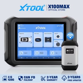 XTOOL X100 MAX Key Programmer With KC501 All Key Lost Car Diagnostic Tool 42+ Reset ECU Coding Update of X100 PAD3 Elite FCA
