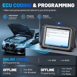 XTOOL D9S PRO D9SPRO Car Diagnostic Tool Bluetooth ECU Programming/Coding Automotive Scanner 45 Services CANFD DOIP FCA Topology