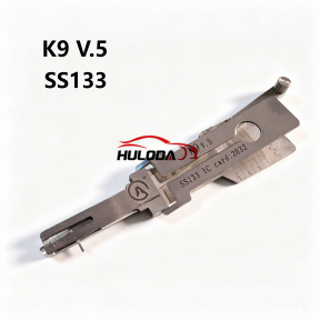 K9 V.5 SS133 Lishi 2-IN-1 Pick - Locksmith Tools for KIA 