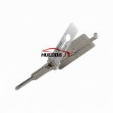 Lishi 2-in-1 QIRUI02R CHERY - Right Slot Flat Milling Dual Track for CHERY A3, A5, Tiggo 3, Fulwin 2, Landwind X7