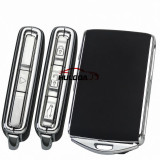 For Volvo  3 button XC60 XC90 S90 Smart card 17-18 rear Volvo Smart Key shell case no emblem Please choose the color you need