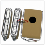 For Volvo  3 button XC60 XC90 S90 Smart card 17-18 rear Volvo Smart Key shell case with emblem Please choose the color you need