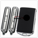 For Volvo  3 button XC60 XC90 S90 Smart card 17-18 rear Volvo Smart Key shell case with emblem Please choose the color you need