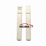 241# HU162T Car Remote Key Blade  Flip Blank  for VW Golf Jetta Seat Skoda MQB48 MQB49 Key for KD VVDI