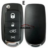 Replacement Remote Car Key Shell Case SIP22 blade For Fiat 500X Egea Type Toro Crono Nuovo Grazie 2016-2019 no umblem