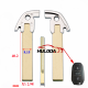 For Citroen 3 button remote key with HU83 407 blade