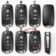 Replacement Remote Car Key Shell Case SIP22 blade For Fiat 500X Egea Type Toro Crono Nuovo Grazie 2016-2019 no umblem