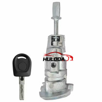OE:3C0837167B Front Left Driver Side Door Lock Cylinder With 1 Keys For VW Magotan CC 2007‑2016 LHD Replacement for VW PASSAT ALLTRACK B7 B6