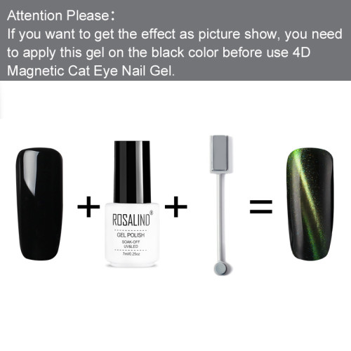 Us 3 99 Rosalind 7ml 4d Magnetic Cat Eye Nail Gel M Rosalind Cn