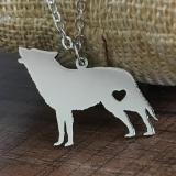 Wolf Pendant Necklace