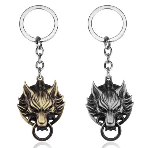 Wolf Keychain Key Ring