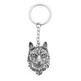 Wolf Keyring