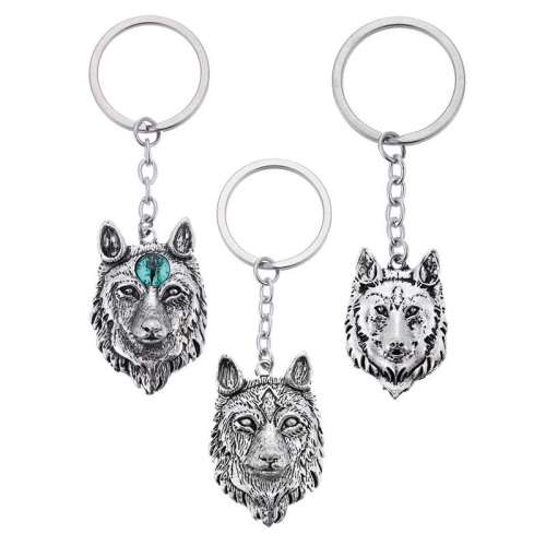 Wolf Keyring