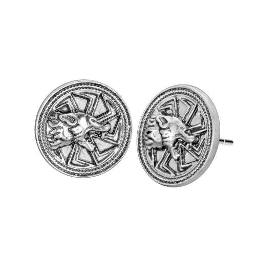 Cloud Wolf Earrings