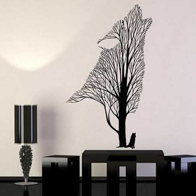 Wolf Wall Decal