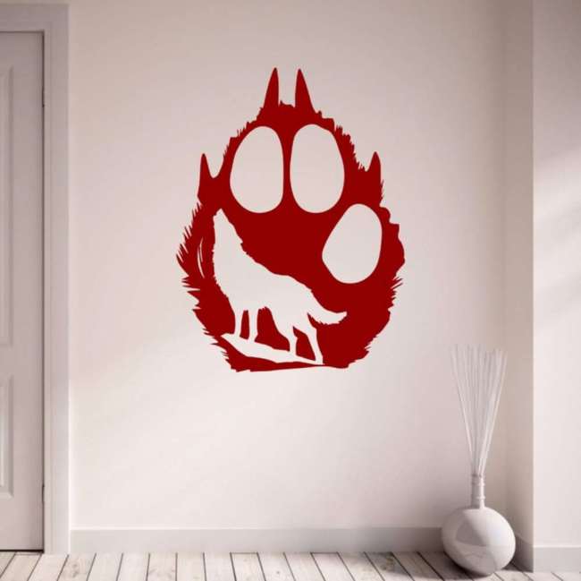 Wolf Wall Decals