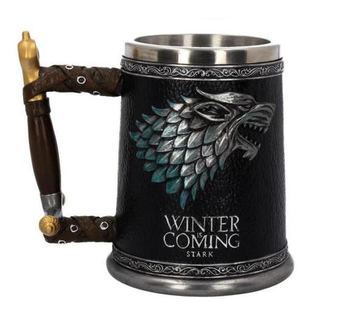 Gothic Stainless Steel Wolf Beer Mug Coffee Cup