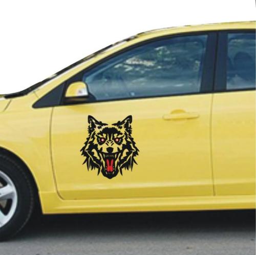 Wolf Car Decals