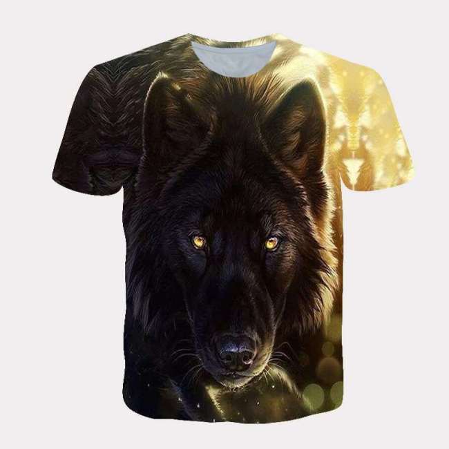 Black Wolf Shirt