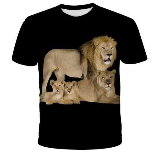 Lion Shirt Mens