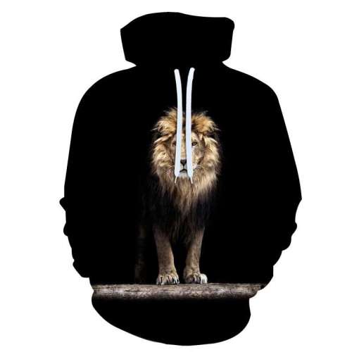 Black Lion Hoodie