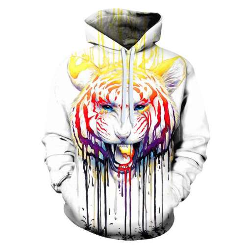 White Tiger Hoodie
