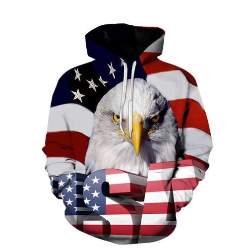 Mens Eagles Hoodie