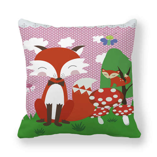Fox Pillow Cover
