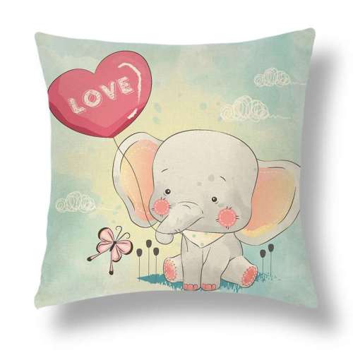 Elephant Infant Pillow
