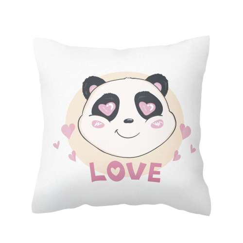 Panda Bamboo Pillow Case