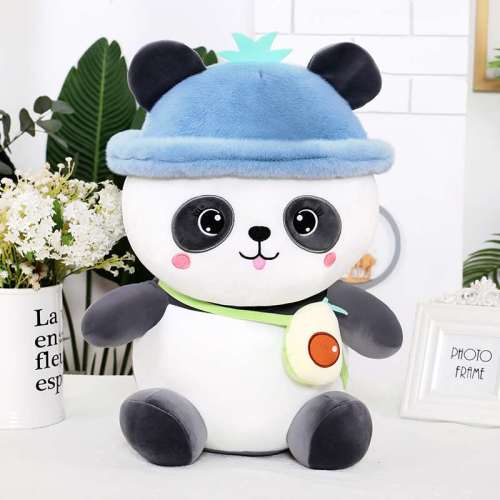Fluffy Baby Panda Plush Doll For Kids Gifts